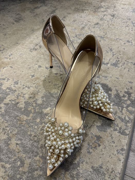 Туфлі лодочки прозорі