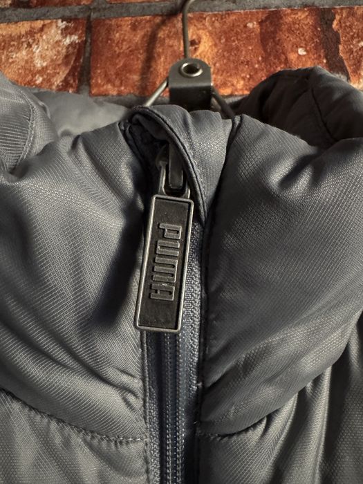 Пуховик puma оригинал курточка s-m  на пуху