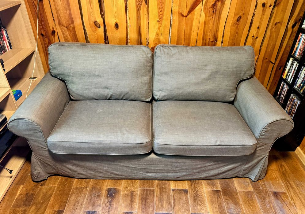Sofa rozkładana 2-osobowa IKEA Ektorp | Stan dobry | Zdejmowany pokrowiec