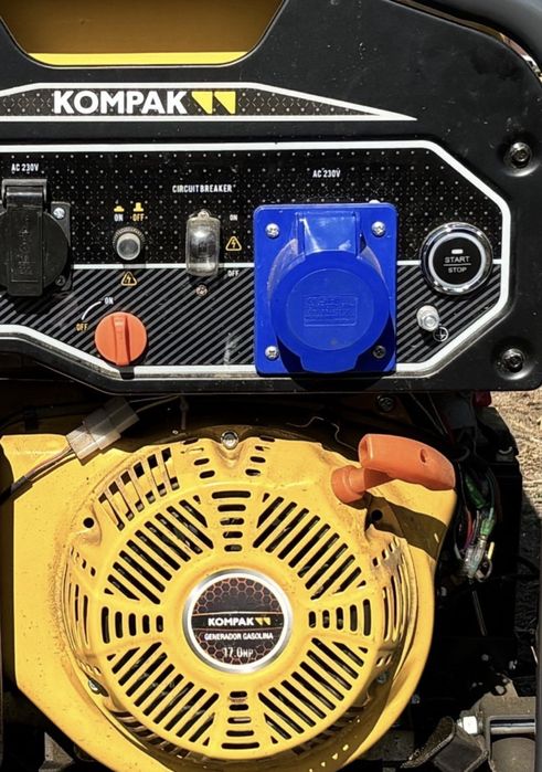 Gerador a gasolina kompak K9000E 8,5kw