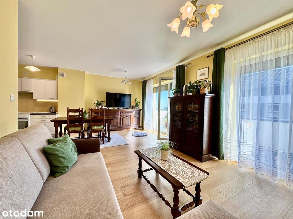 APARTAMENT / 62 m²  / taras / ogródek 36 m  / garaż / Brzesko