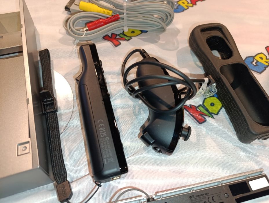 Konsola Nintendo Wii Black czarna w pełni sprawna komplet sklep