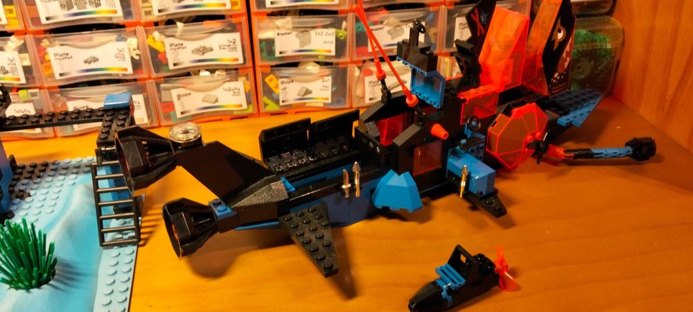 Lego 6190  Shark's Crystal Cave