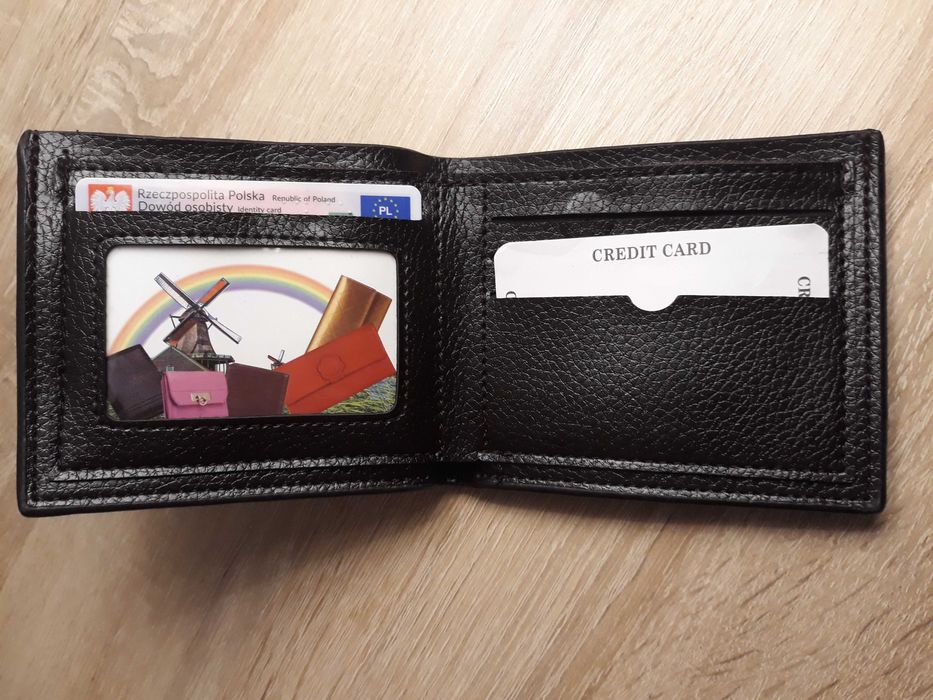 Nowy męski portfel, brązowy ZAS