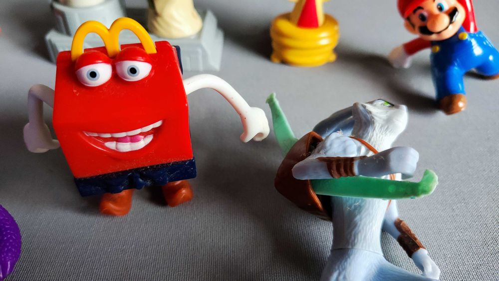 Lote Brinquedos Happy Meal McDonald's - Figuras Colecionáveis