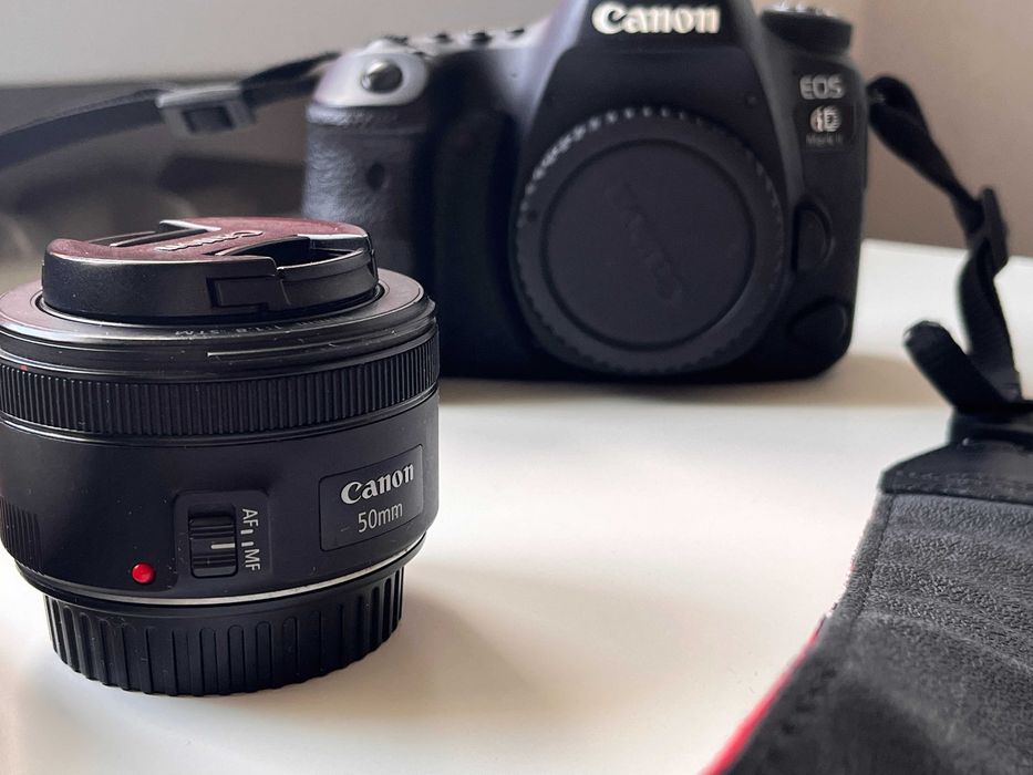 Sprzedam Canon EOS 6D Mark II + Canon EF 50mm f/1.8 STM