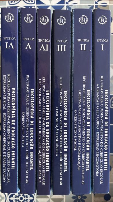 Enciclopedia de educacao infantil - 6 livros