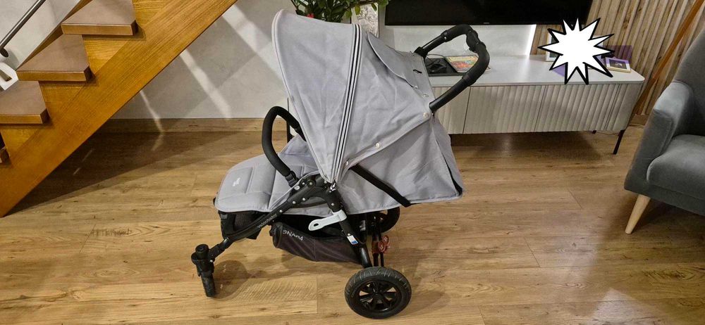VALCO BABY lekki wózek spacerowy SNAP4 SPORT Cool Grey