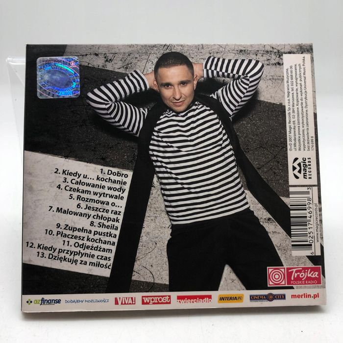 cd - janusz radek - dziękuję za miłość 2007 pop
