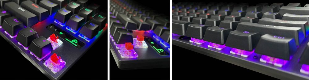 Klawiatura Mechaniczna Gamingowa Podświetlenie Rgb Pantherise 87 fv