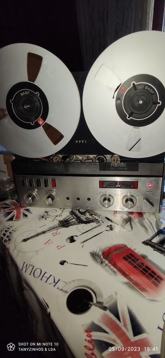 REVOX A77 a trabalhar