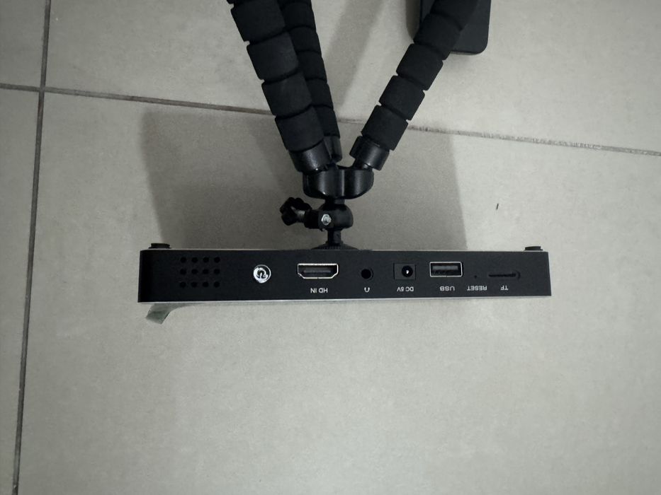Projetor a bateria + fire tv stick amazon