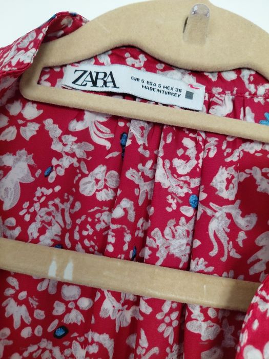 Sukienka satynowa zara