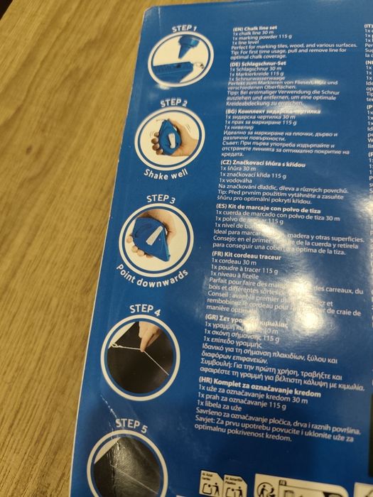 Kit de Linha de Giz  Spectrum 30m + 
Descrição