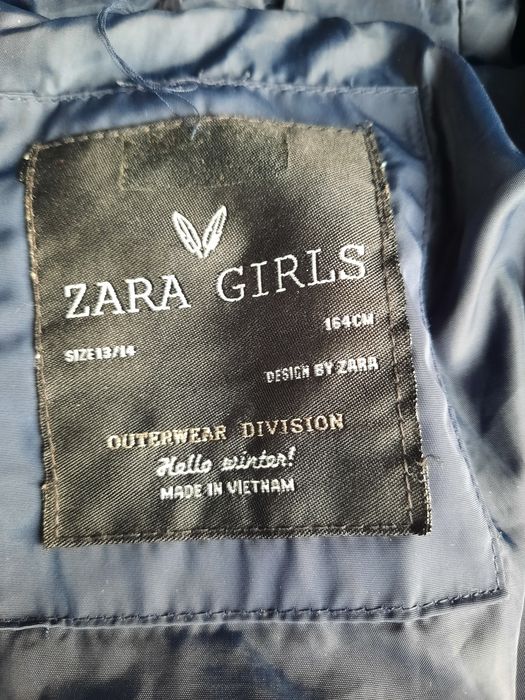 Kurtka puchowa Zara XS
