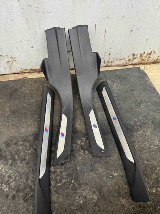 Накладки м на пороги порожки bmw x5 f15 X5 F15 x6 f16 X6F16