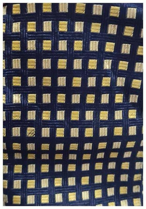 Мужской галстук из итальянского шелка, клетка