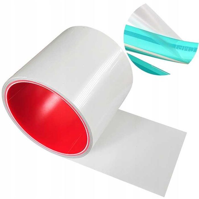 Matowa TAŚMA FOLIA na ROWER Ochronna Satyna 2x500