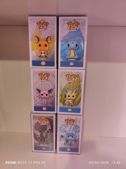 Lote Funko Pop Pokémon