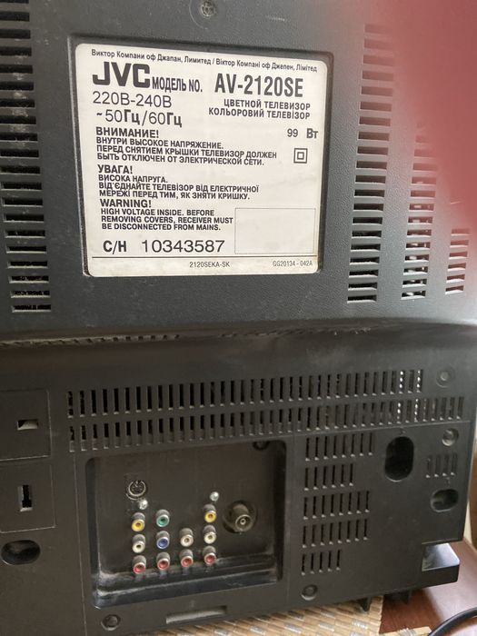 Телевизор JVC (Япония)