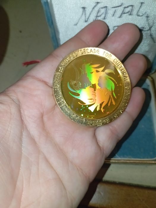 Medalha chinesa bom estado