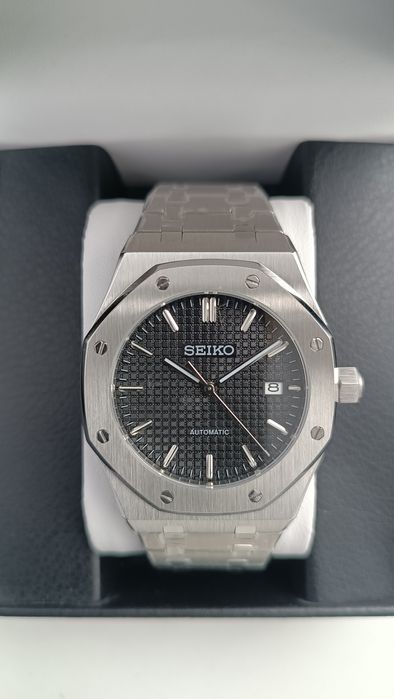 Часы годинник Seiko MOD Audemars з механізмом NH35A