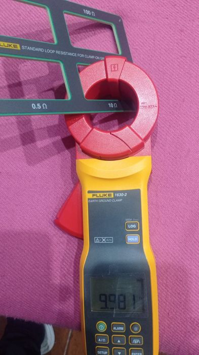 Pinça de Terra Fluke 1630-2 FC + Calibração