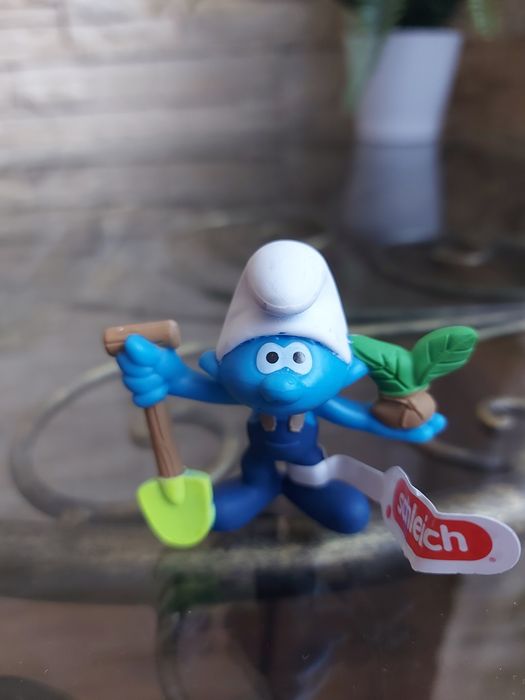 Smerf ogrodnik figurka kolekcjonerska Smurfs Schleich 5.5 cm
