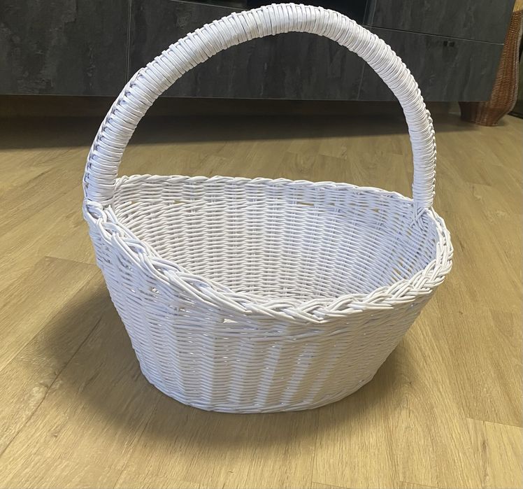 Корзина поетена ручна робота _ корзина до Пасхи _ пасхальная корзинка