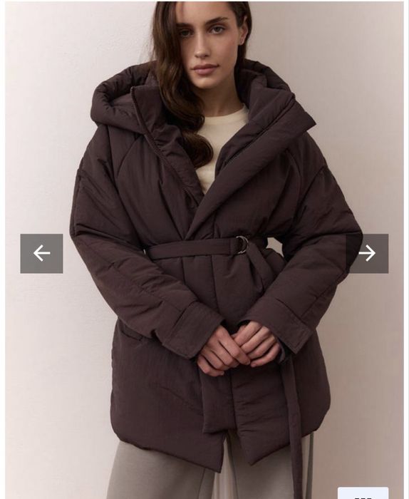 Куртка зимова з поясом