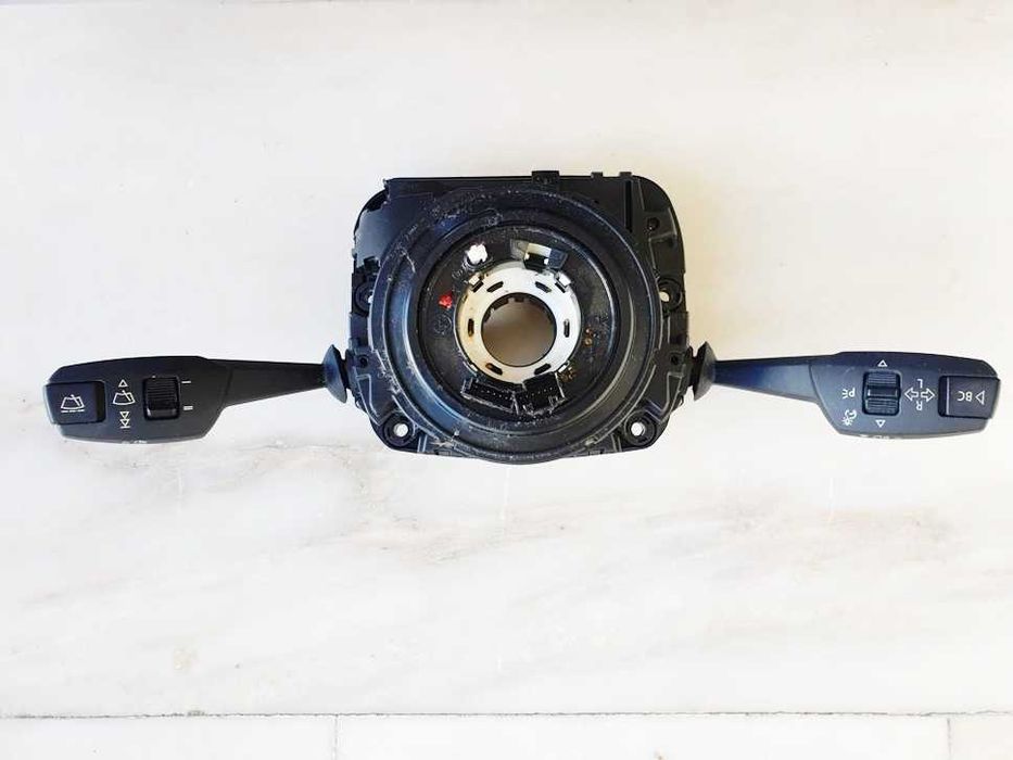 Comutador/Manetes luzes, piscas, e limpa vidros, com Fita de airbag, BMW série 1 E82/E88, série 3 E90/E92/E93, Z E89