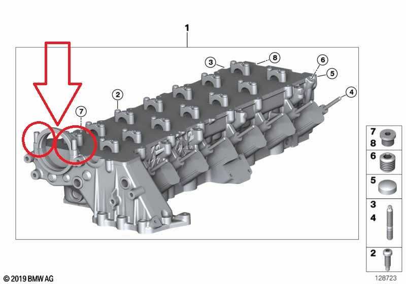Болт вакуумного насоса BMW M47 M57 шпилька кріплення 2шт