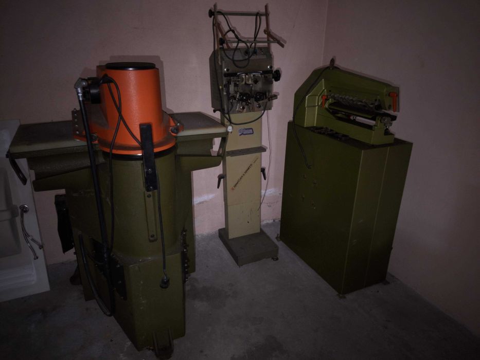 Maquinas industria couro