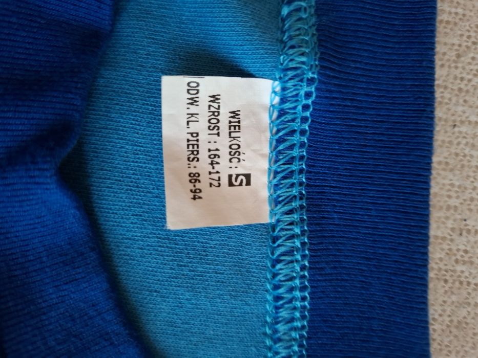 Koszulka i Spodenki dres wojskowy niebieski sportowy roz. S.