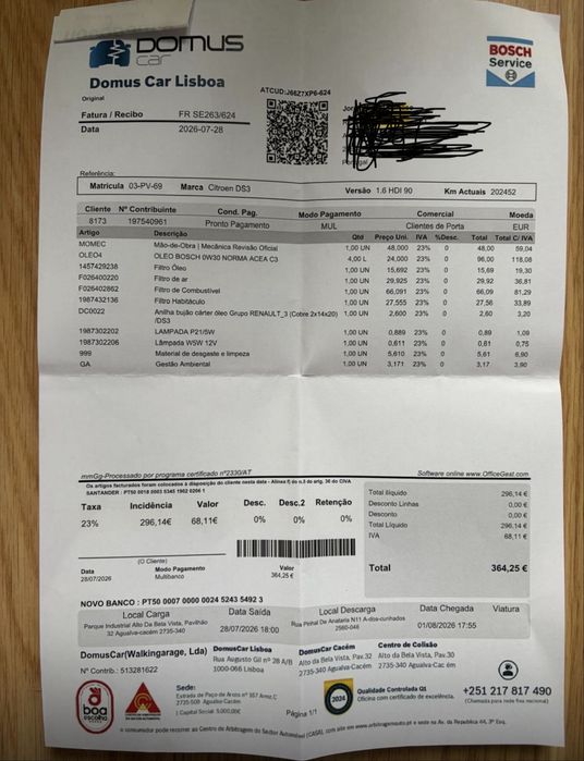 DS 3 1.6 e Hdi  Revisionado