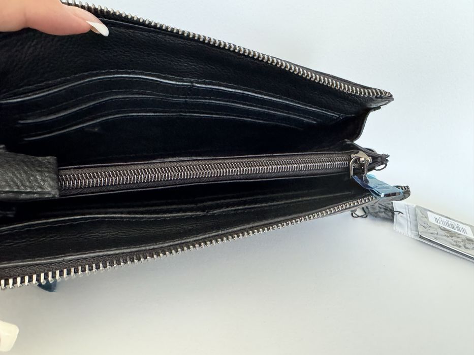 HT Leather барсетка клатч чоловіча Батсетка клатч мужской под ерокодил