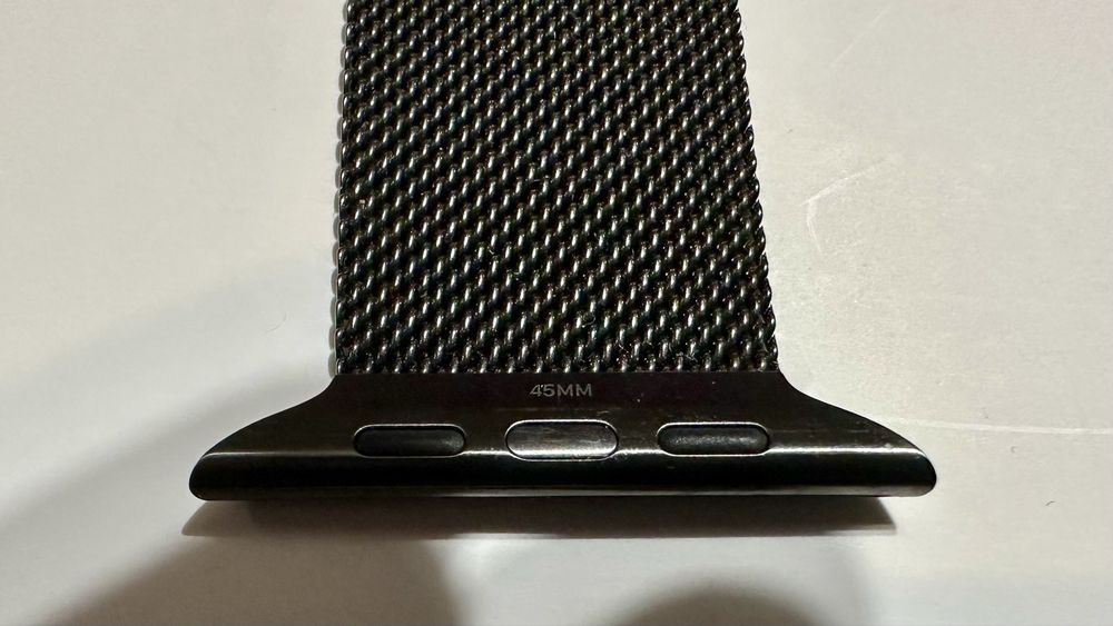 Oryginalna bransoleta mediolańska do Apple Watch - kolor grafitowy