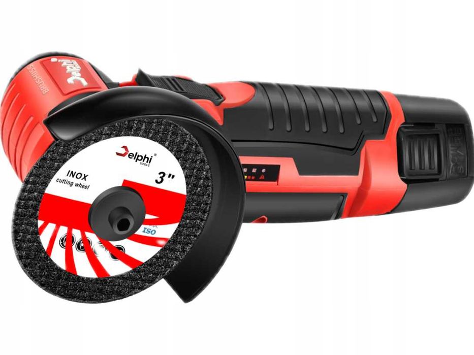 Kątówka SZLIFIERKA KĄTOWA Akumulatorowa Bezszczotkowa 2AKU WYPRZEDAŻ