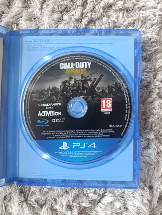 Call Of Duty World War II COD WW2 Polska wersja dubbing  PS4 PS5