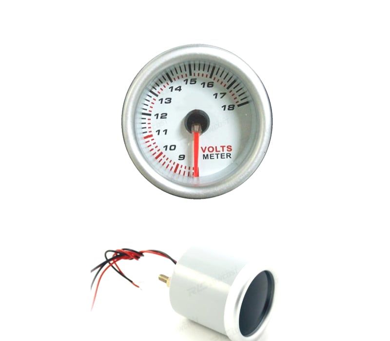 MANÓMETRO VOLTIMETRO BRANCO