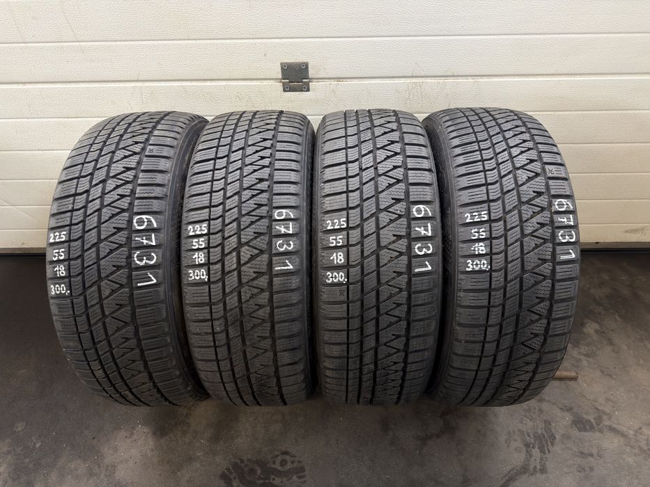 Opony zimowe Kumho 225/55/18 102H - 2025r.
