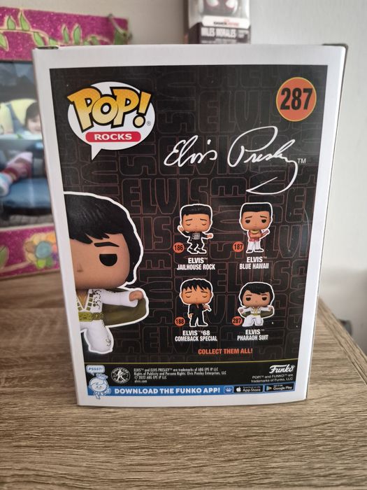 Funko Pop Rocks Elvis Presley - Elvis Pharaoh Suit  287