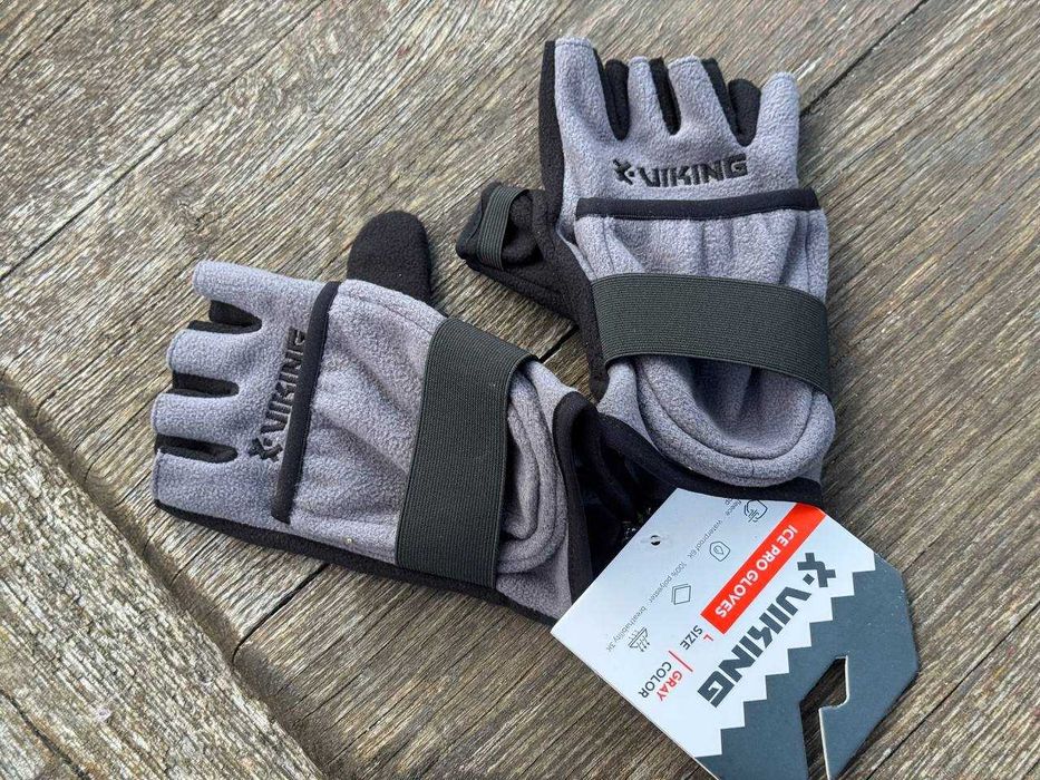 Рукавички Viking Fishing Ice Pro Gloves обрезанные пальцы, перчатки