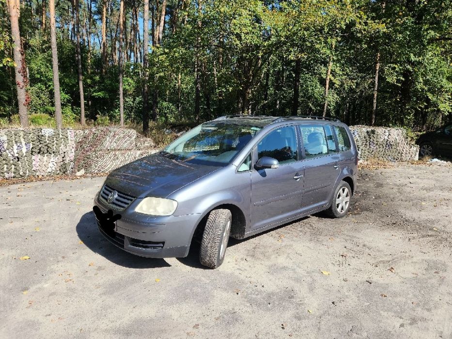 VW Touran 2006, дизель 2.0