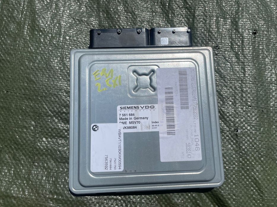 Komputer sterownik silnika ECU BMW E60 E90 2.5 3.0