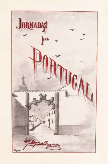 Cartaz Jornadas Por Portugal, Carlos Duque de Bragança