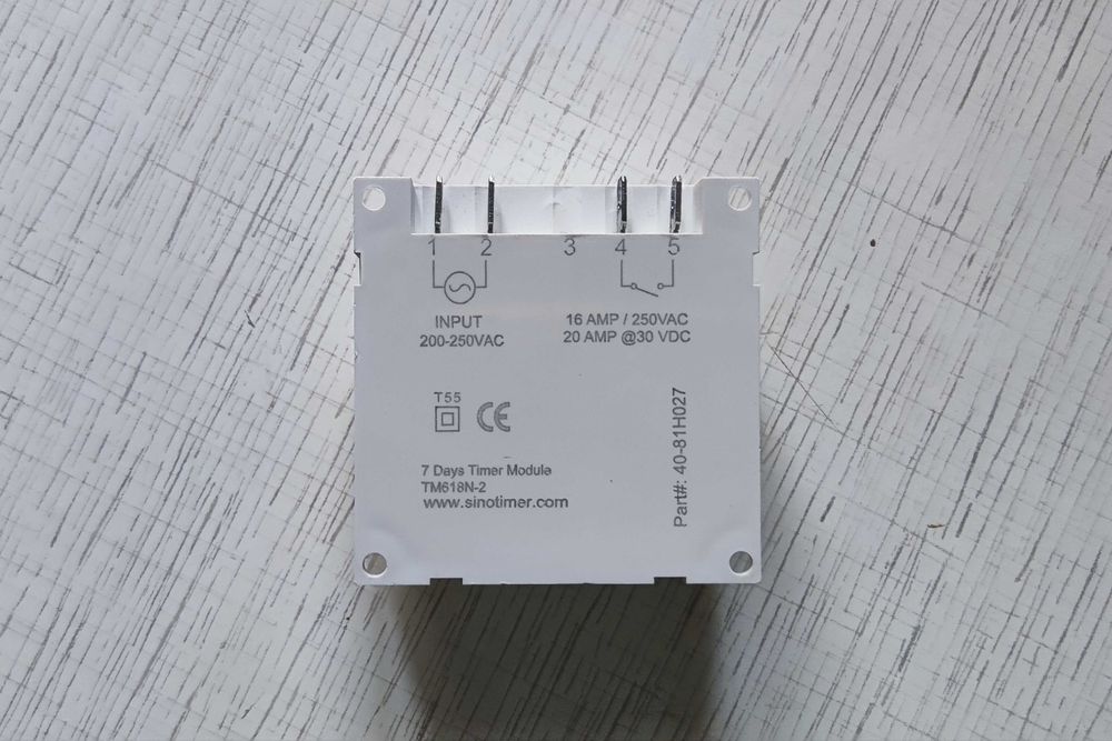 Реле времени SINOTIMER TM618N-2 недельный таймер 220V переменного тока