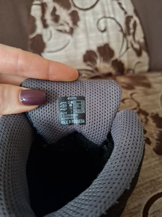 Зимові сапоги ecco