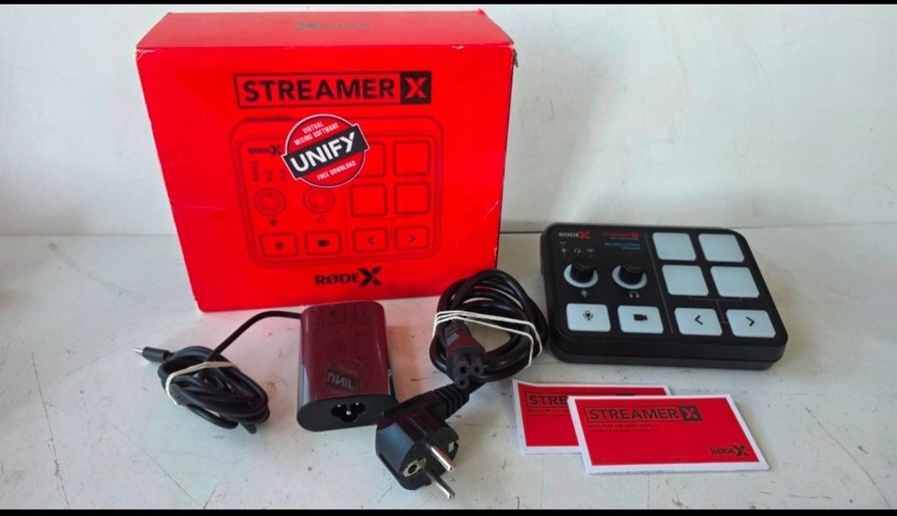 Streamer audio video 4k Rode X. Komplet. Gwarancja