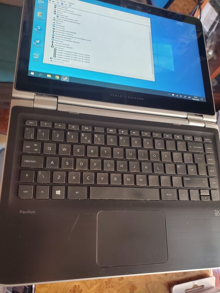 Ноутбук НР сенсорний екран 13.3" трансформер: 8 500 грн. - Ноутбуки ...